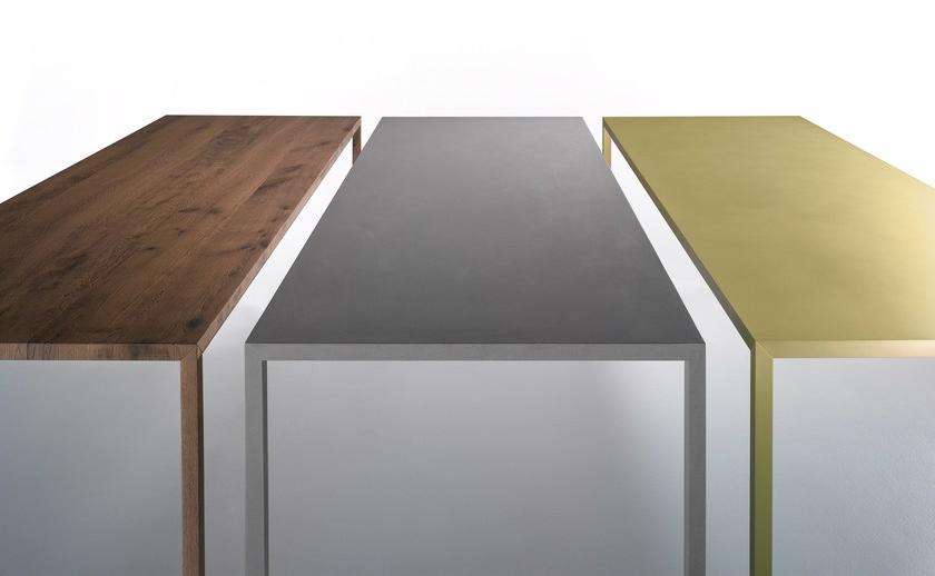 MDF Italia Прямоугольный стол из латуни Tense sun-id-1499375 - Вид №2