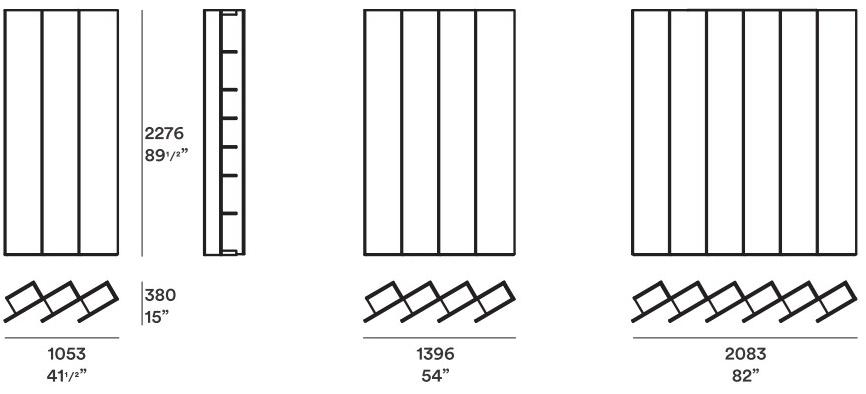 JESSE Настенный книжный шкаф из дуба Aleph sun-id-1462653 - Вид №2