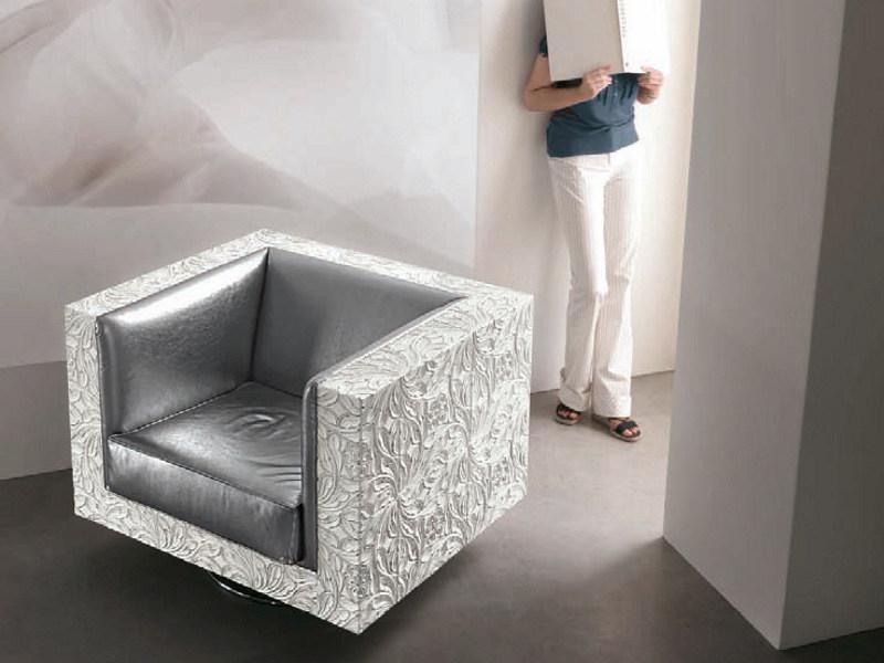 Bizzotto Мягкое деревянное кресло Rebecca sun-id-1497855 - Вид №2