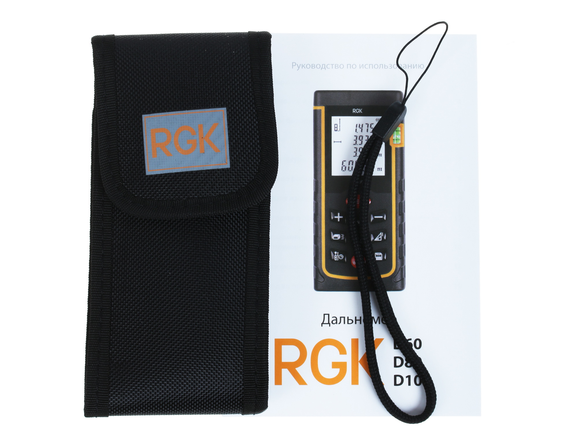 Лазерный дальномер RGK D80 1098772 STDN-0078825 - Вид №6