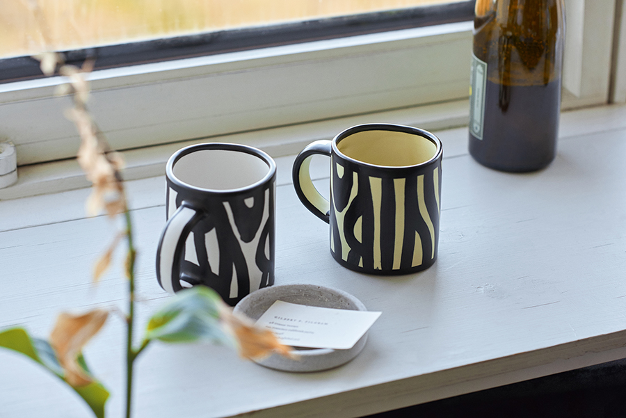 Кружка Wood Mug красная Hay 506591 - Вид №1