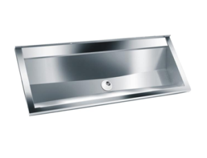 MF-191 (1400 мм) Раковина-желоб коллективная Public Steel