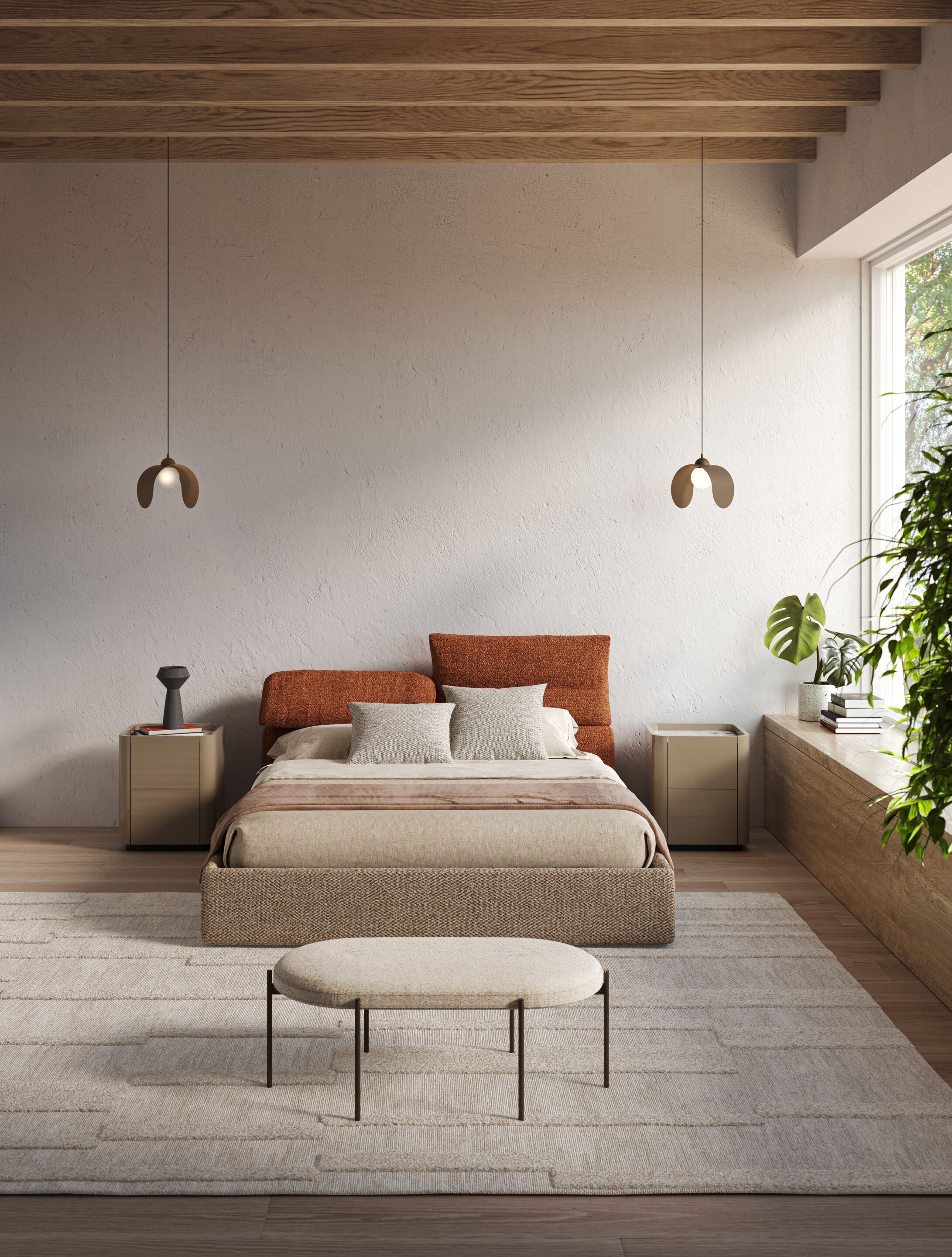 Мягкая кровать из ткани Liu Jo Living Collection ARCH-00124711 - Вид №3