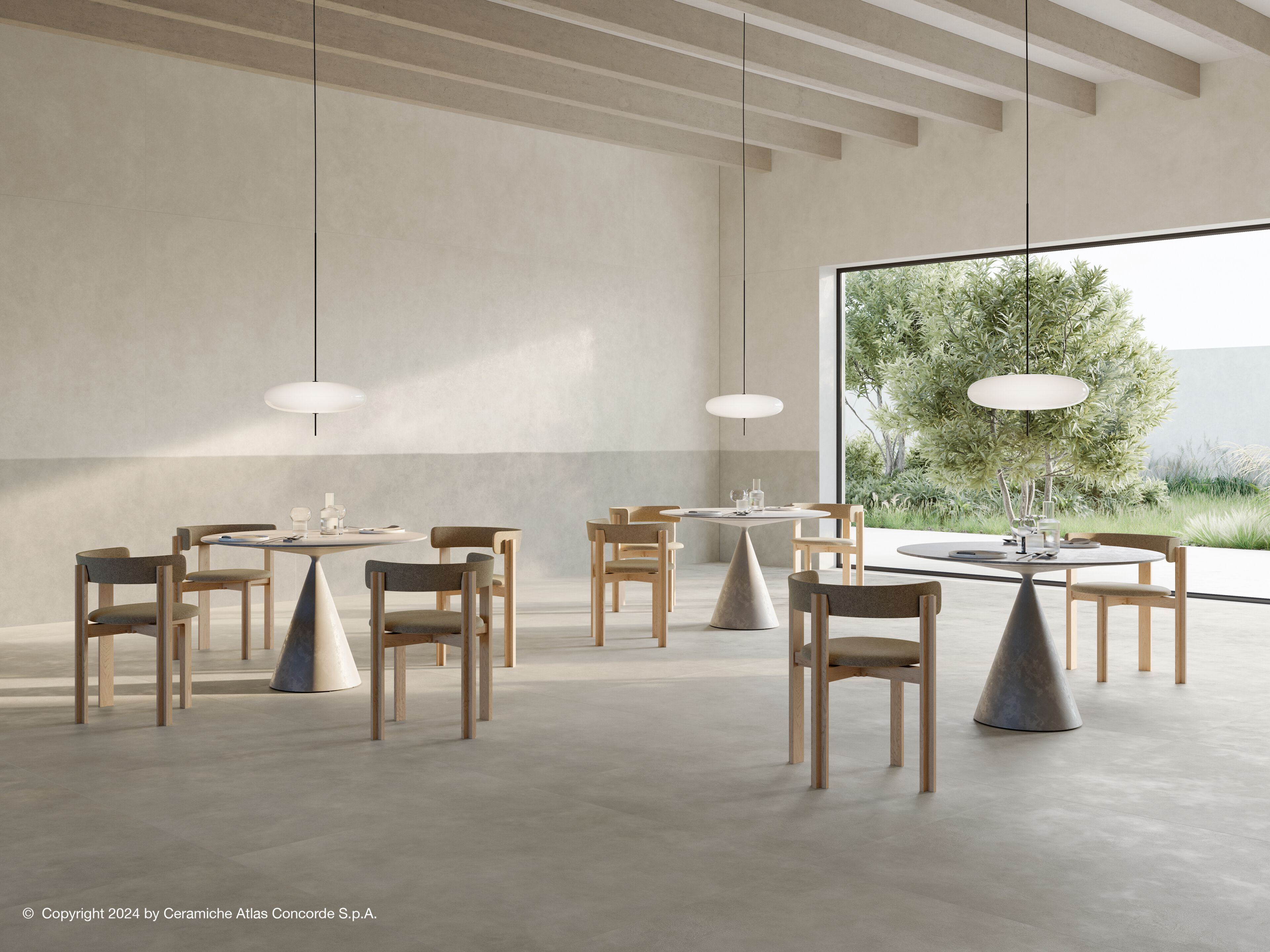 Пол / керамогранит с эффектом цемента Atlas Concorde Boost Expression ARCH-00072605 - Вид №28