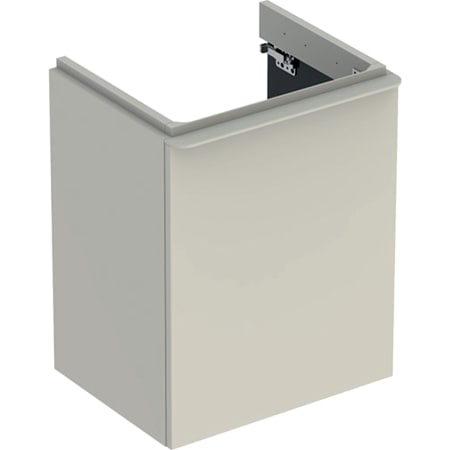 500.364.JR.1 Шкафчик для раковины Geberit Smyle Square, с одной дверцей Geberit  - Вид №11