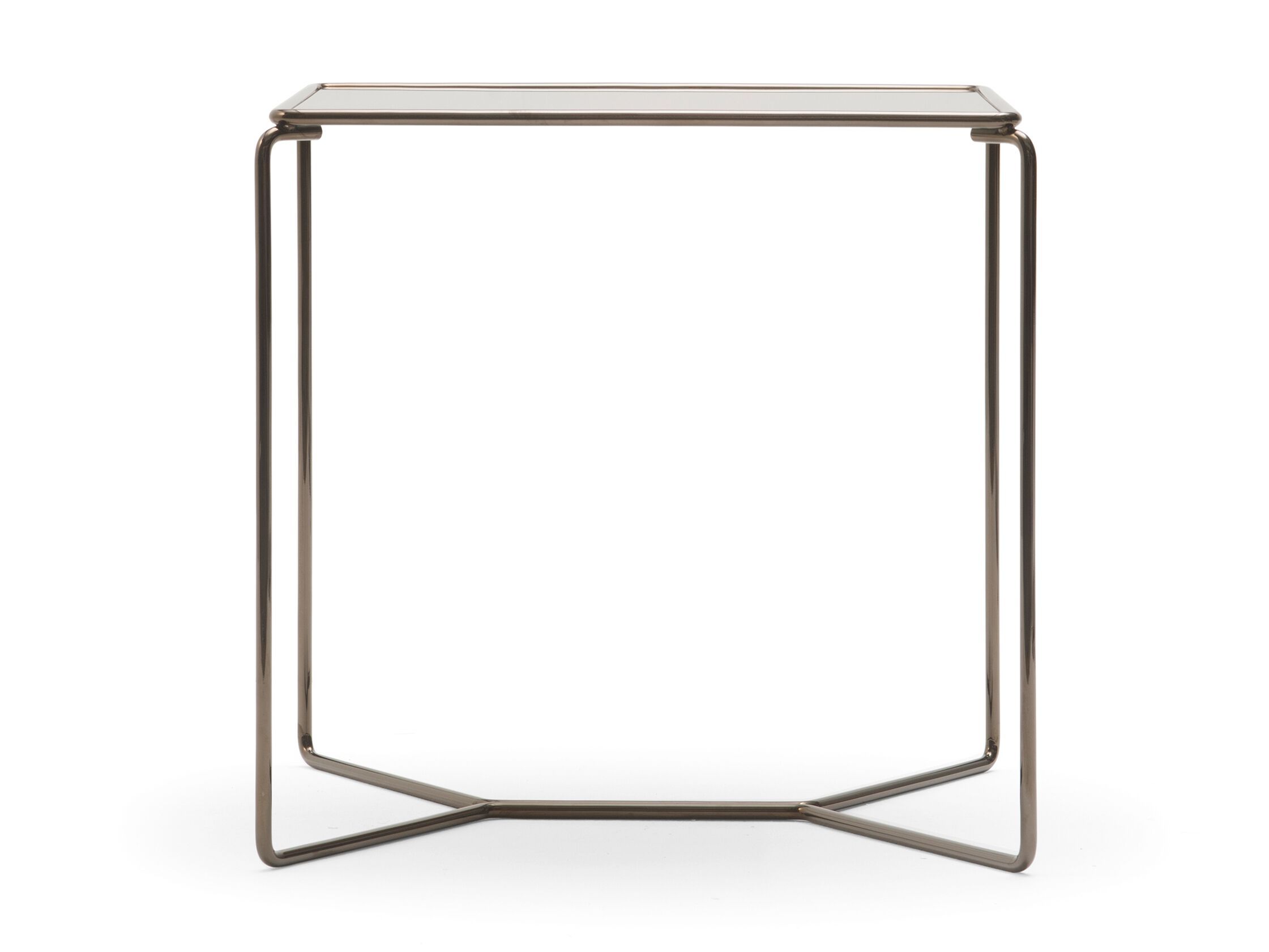 Стальной квадратный журнальный столик Billiani ARCH-00139689