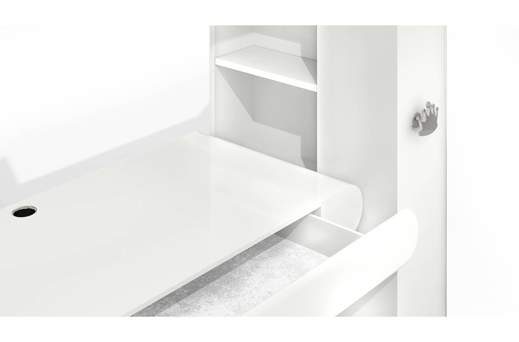 CIST366 Детский туалетный столик Короли и королевы Circu  - Вид №5