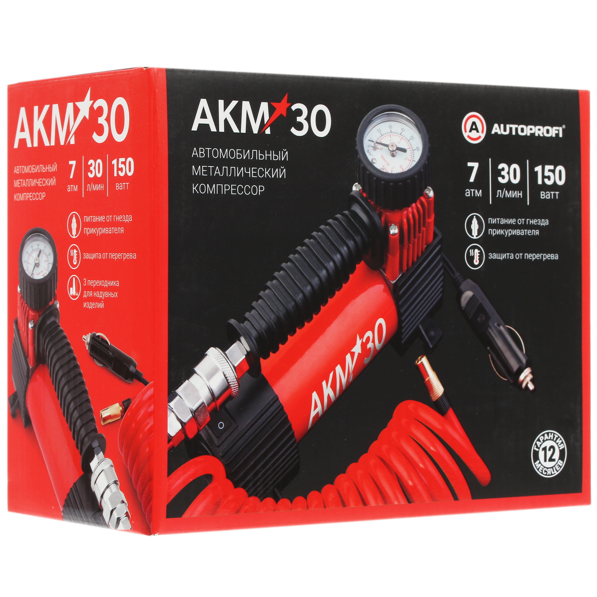 4715825 Компрессор Autoprofi AKM-30 STDN-0007914 - Вид №11