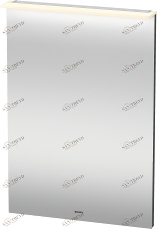 XL749203838 Зеркало с подсветкой X-Large #XL7492 600 x 36/105 мм Доломитово-серый глянцевый лак Duravit
