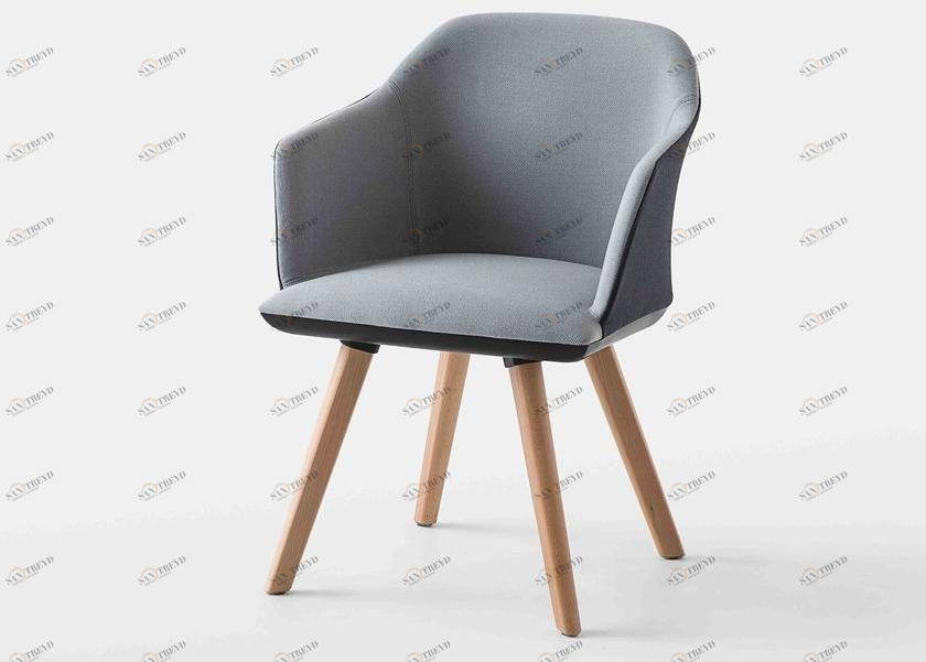 GABER Офисное кресло с подлокотниками, обитое тканью Manaa sun-id-1413497