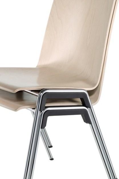 Brunner Штабелируемый стул из бука для залов ожидания Hero sun-id-1479830 - Вид №3