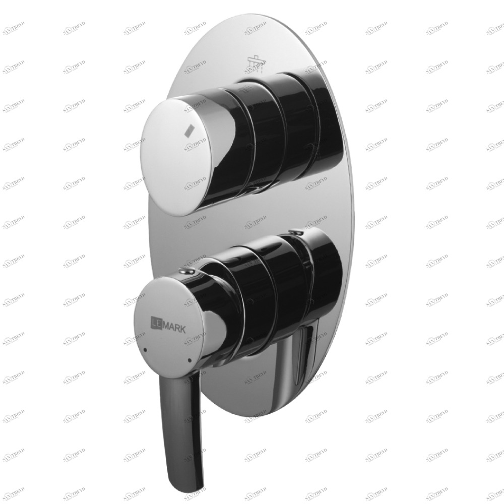 LM3228C Смеситель Atlantiss для ванны и душа, встраиваемый LEMARK ATLANTISS 