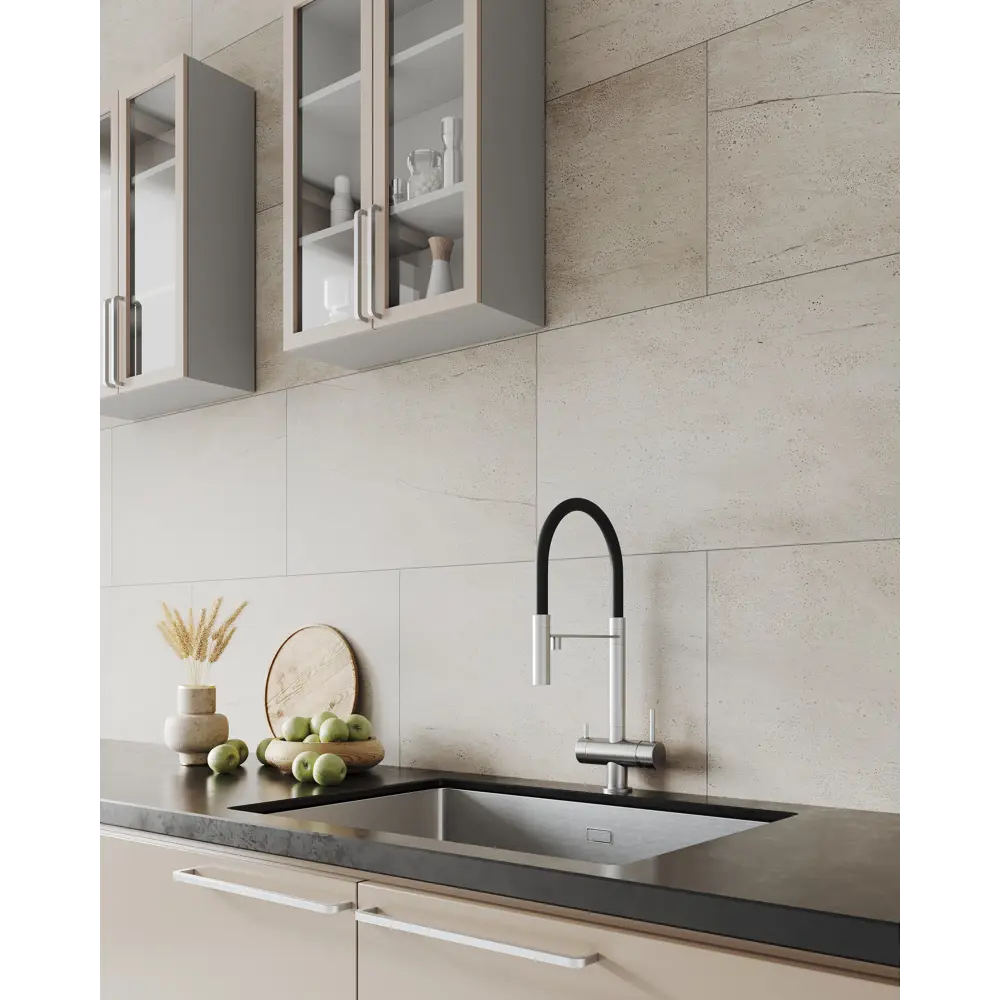 KREAFORTA Панель ПВХ Кальва бежевый с текстурой камня 7 шт 89412578 STLM-1578295 - Вид №2