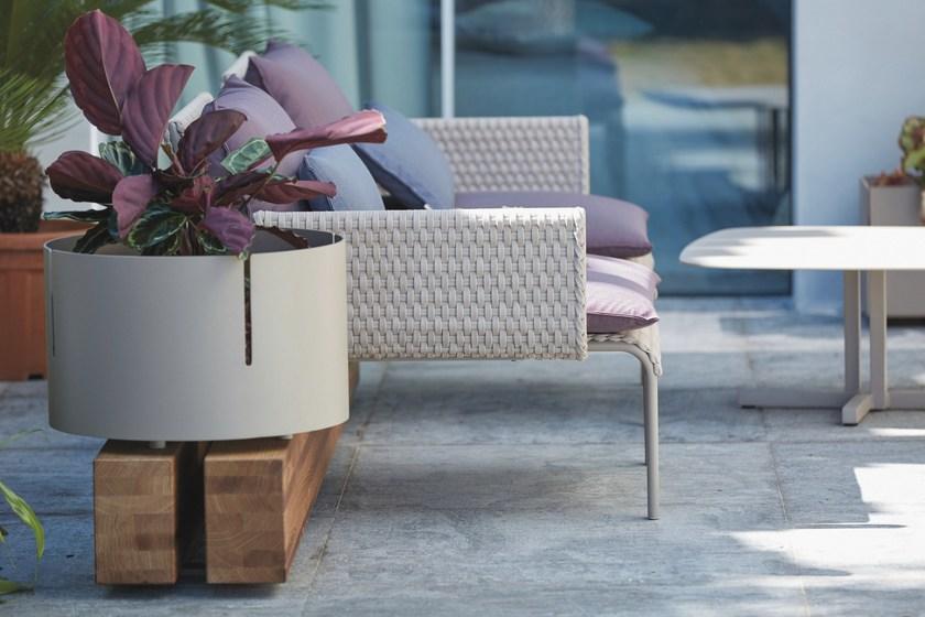 Roberti Садовая скамейка из ясеня со встроенной сеялкой Key west sun-id-1399063 - Вид №6