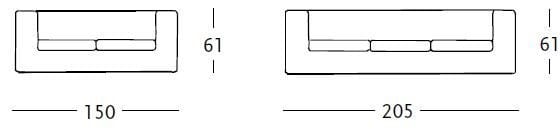 Съемный диван Zanotta Throw-Away ARCH-00125006 - Вид №3