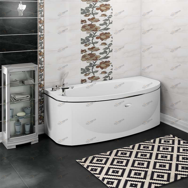 Ванна акриловая "НЕАПОЛИ", 1800х850, рама-подставка Radomir 1-01-0-0-1-031