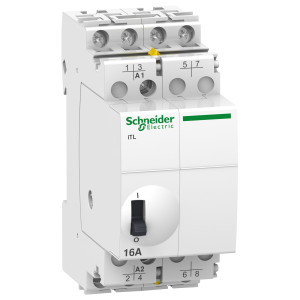 A9C30814 ИМПУЛЬСНОЕ РЕЛЕ iTL16A 4НО 230В АС 50-60ГЦ 110В DC (max 72) Schneider Electric Acti 9
