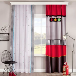 Тюль для детской 140х260 см BiPanel, 1 полотно CILEK CHAMPION RACER 00-3832604 Белый