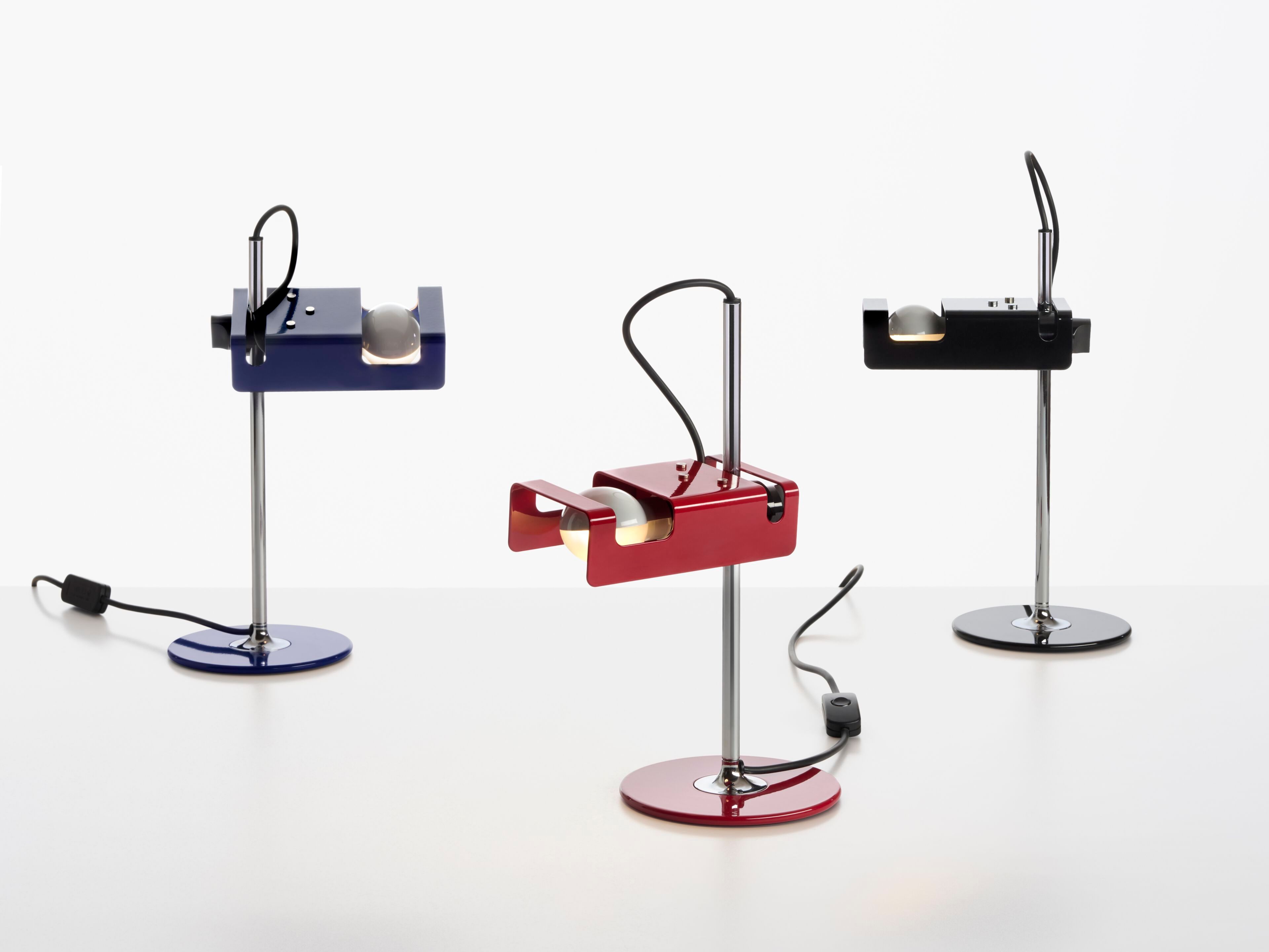 Регулируемая алюминиевая настольная лампа Oluce ARCH-00127131 - Вид №6