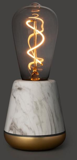 Humble Настольная лампа Wireless led с эффектом мрамора sun-id-1487954 - Вид №1