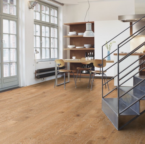 Массивная доска Boen Solid Plank Stonewed Old Grey 162 Live Natural Дуб Натур с брашью (Текстурированная) 800-2220х162 мм OGCB4KWD - Вид №12