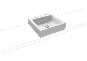 Умывальник KALDEWEI Сталь эмалированная 3156 1 альпийский белый 315630601