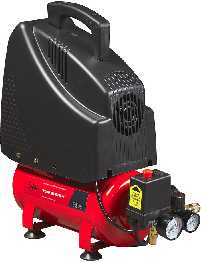 Компрессор поршневой безмасляный Fubag Wood Master Kit 9157946 STDN-0056570