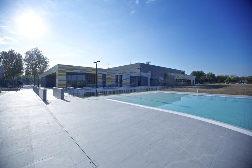 Casalgrande Padana Облицовка бассейна из глазурованного керамогранита Gresplus sun-id-1476829 - Вид №8