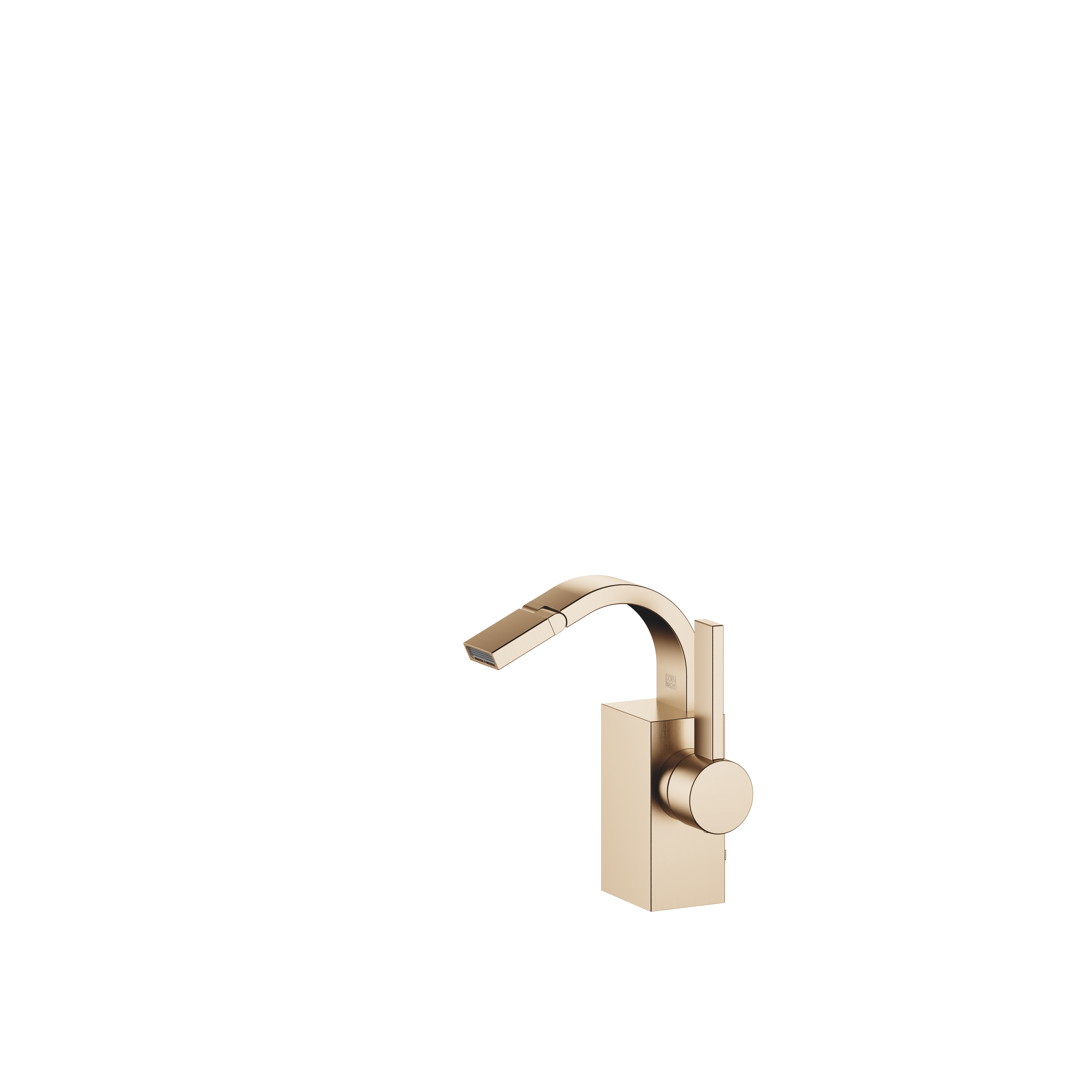 Смеситель для биде однорычажный с донным клапаном - Brushed Champagne (золото 22 карата) DornBracht 33600782-46