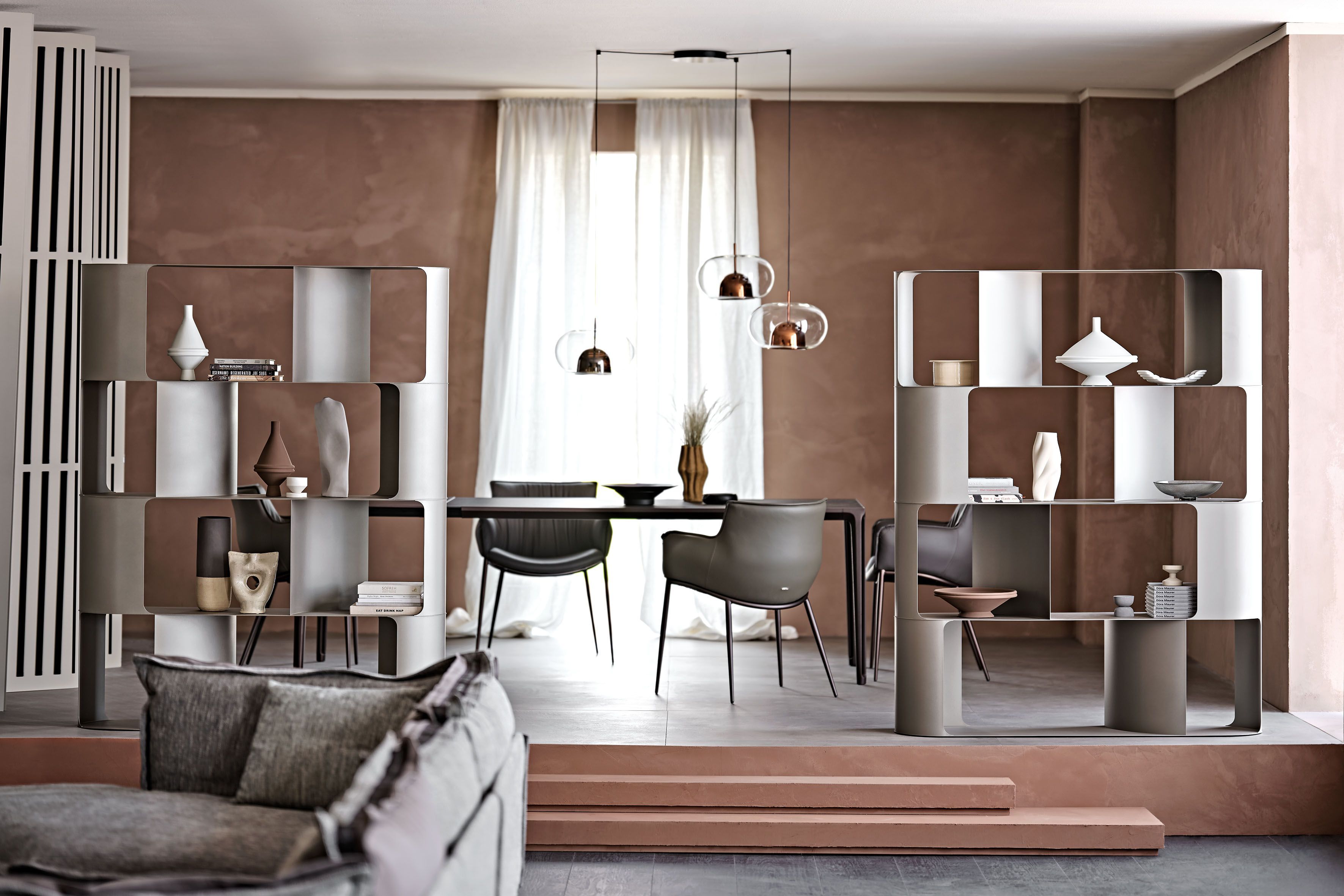 Двухсторонний книжный шкаф Cattelan italia FULHAM ARCH-00112741 - Вид №9