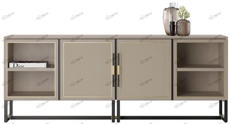 FRATO Комод деревянный с распашными дверцами Mykonos Ffu280021aaa 