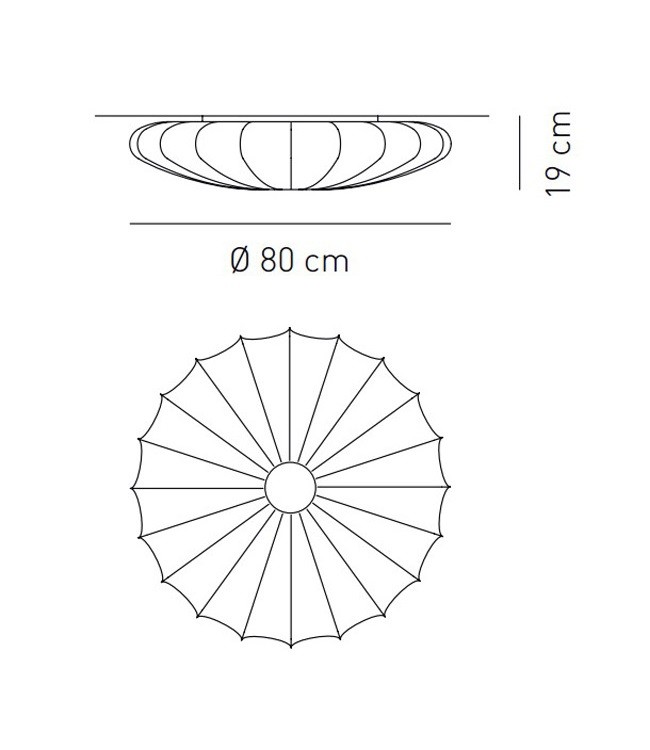 Axo Light PLMUSE80VIXXE27 потолочный 77679 - Вид №2