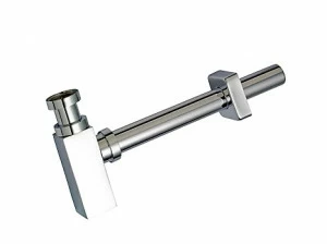 Сифон квадратный, хром