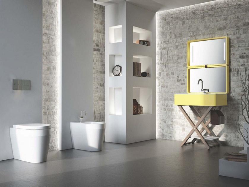 Напольная раковина стоящая овальная Olympia Ceramica My bag sun-id-1485675 - Вид №1