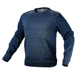 Толстовка рабочая Neo Tools Denim цвет темно-синий размер S/48 рост 175-178 см 83304099 STLM-2189098
