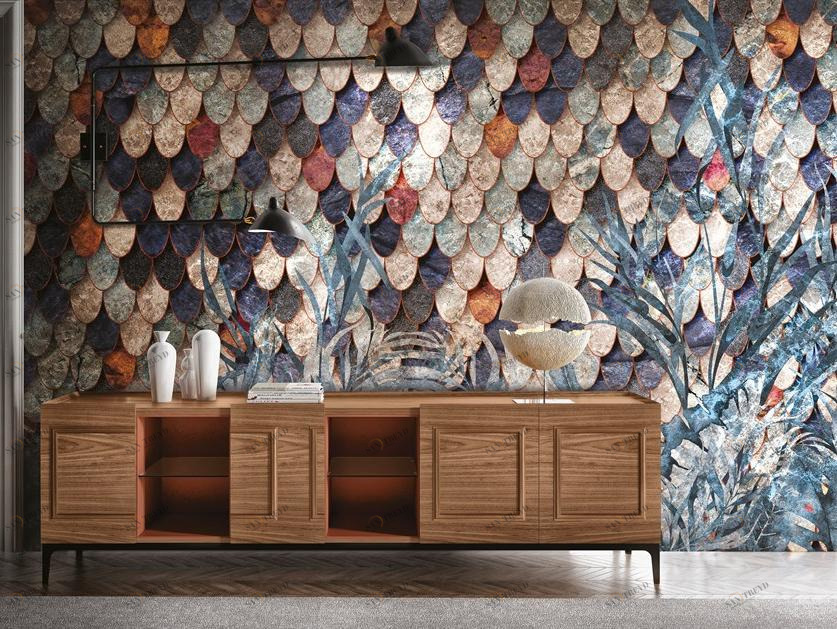 Inkiostro Bianco Обои сусальное золото Goldenwall collection 01-19 Inkklza19