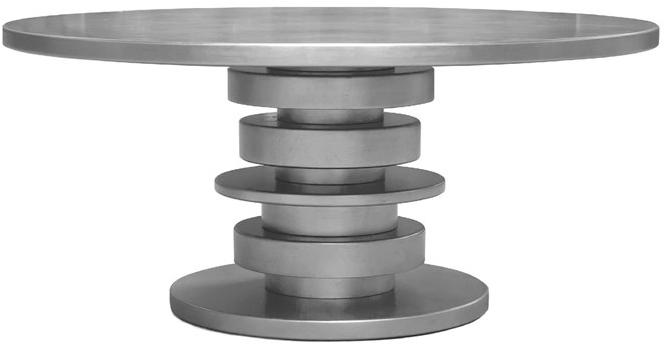 Jetclass Круглый лакированный журнальный столик  Jnh204  - Вид №1