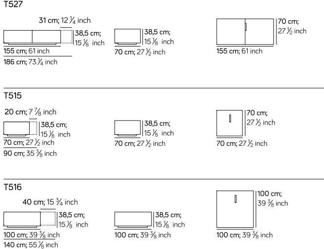 AMURA Журнальный столик из фанеры с вещевым ящиком  Am042.t527  - Вид №5