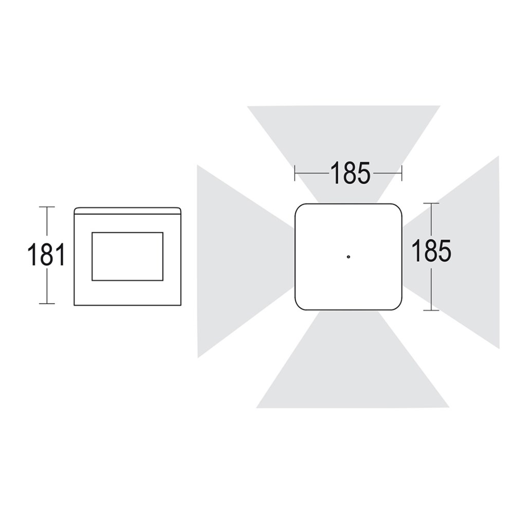 MaxiBivio F Ghidini Bivio P .05 Темно-Cерый (Матовый)  - Вид №1
