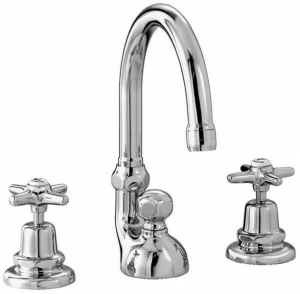 RUBINETTERIE STELLA Смеситель для раковины на 3 отверстия с регулируемым изливом Italica It00015