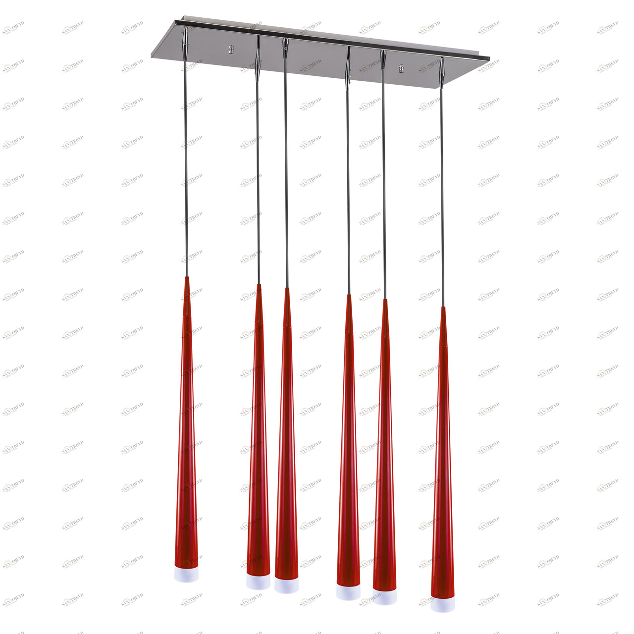 Подвесная люстра Lightstar Punto 807062 LIGHTSTAR ДИЗАЙНЕРСКИЕ, PUNTO 057574 Красный 