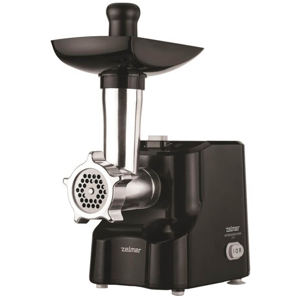 9113723 Мясорубка электрическая Zelmer ZMM1525B черный STDN-0044318 - Вид №1