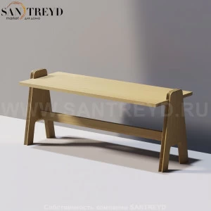 Agape CAVALLETTO Скамья под натуральный дуб ACVL0391RT