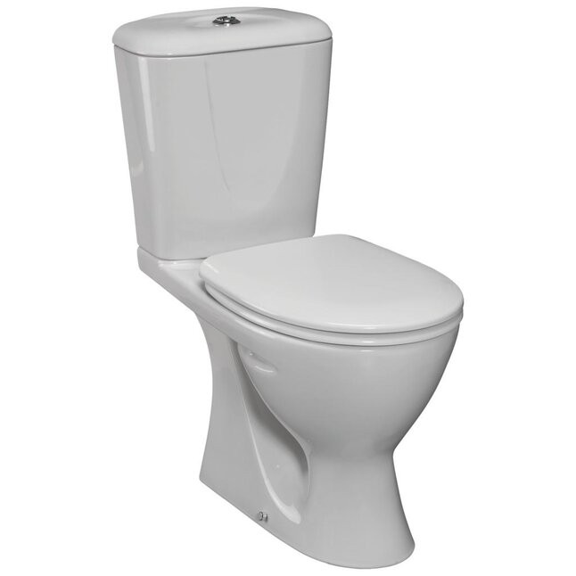 W904501 Напольный унитаз-компакт с сидением и крышкой стандарт EUROVIT Ideal Standard ECCO-EUROVIT 