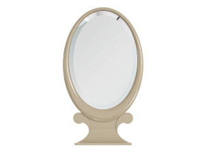 Овальное настольное зеркало с рамкой