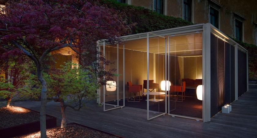 Paola Lenti Беседка из алюминия и дерева sun-id-1388684 - Вид №4