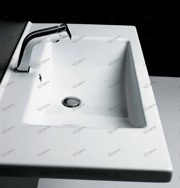 30547 Накладная раковина на столешницу  овальная Althea Ceramica 