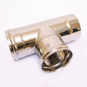 Тройник-Д 90" Ferrum Ф130 (430/0,5мм)