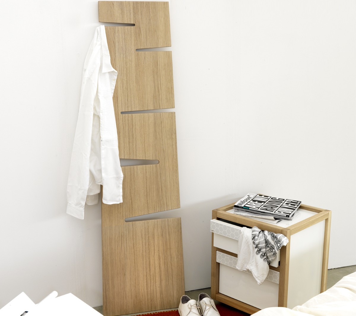 Ex.T LEAN Вешалка для полотенец из натурального дуба EXLEANOAK  - Вид №4