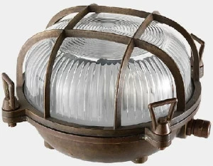 Il Fanale Потолочный светильник в черепаховой оправе из латуни Marina 247.38.oo /247.39.oo